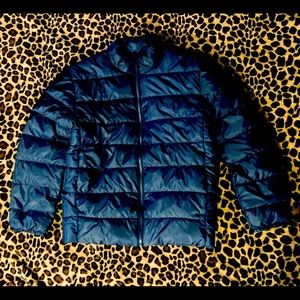NWOT Boy’s size 14 XL The Children’s Place Blue Puffer Jacket